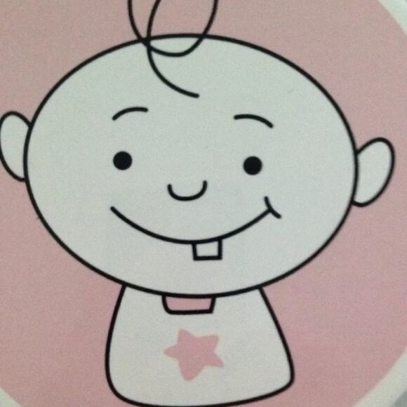 Sugarbooger Pink Ceramic Coin Bank ~ New w/out Box - Picture 7 of 7